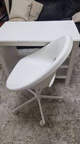 desk and chair
