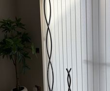 Floor lamp LED Chrome Effect Alani