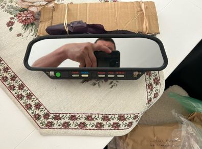 taxi V5M Viking Mirrormeter working 100% for parts glass damage