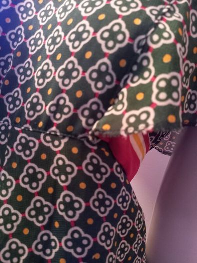 1970s David Silverman Bohemian Hippie Dress