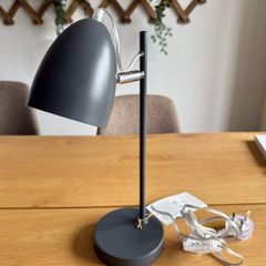 Brand new grey desk lamp