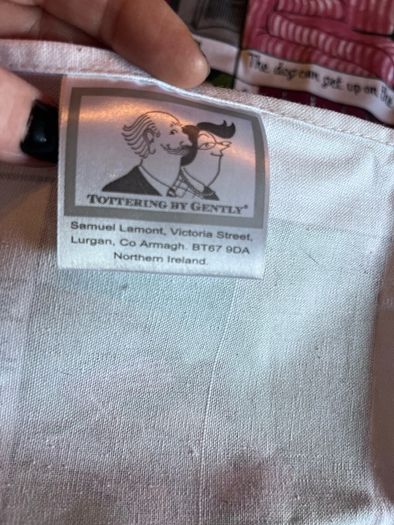 Novelty tea towel