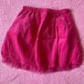 Pink Corduroy Skirt with Tulle Underskirt Image 4
