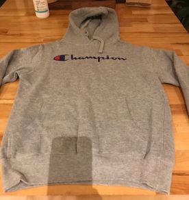 Champion Grey Hoodie