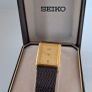 Seiko 7N22 5A49 Man's Tank Style Watch Image 2