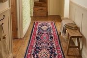 Beautiful XL Persian Lillian Hand knotted wool Runner
