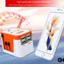 New GEO Smart Travel Adapter with 4 USB Charging Ports, All-In-One Universal Plug / Safe Wall Charger with USB Surge Protection - 1 YEAR GUARANTEE Image 6