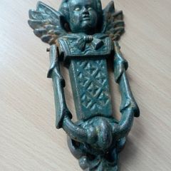 Antique Cherub door knocker