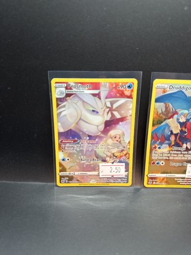 Frosmoth Tg04/Tg30 | Druddigon Tg09/Tg30 Pokemon Cards