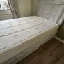 Double bed, base and matress & headboard Image 3