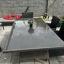 Rattan patio table and chairs Image 3