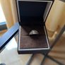 14K Gold Ring with Diamonds Image 3