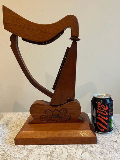 Long Kesh wooden Harp prison craft