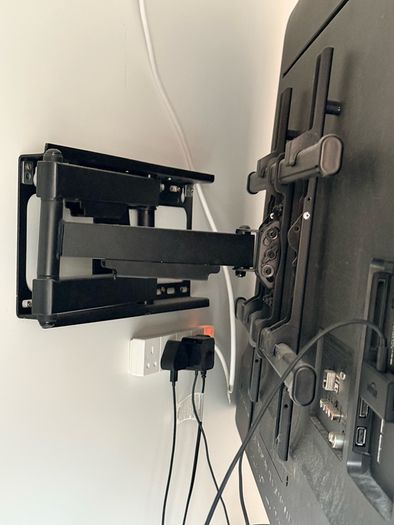 55" HD LG TV and wall bracket