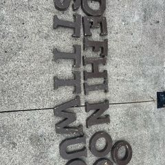 Wooden Letters