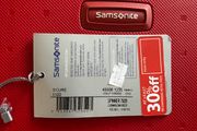 Samsonite luggage