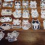 70pcs Cat Stickers Decals Image 6
