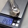 Antique 1895 Glasgow Solid Silver Teaspoons & Sugar Tongs Set in Original Box Image 5