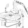 Fuel Filler Clip (Fiat Uno/Panda) Image 2