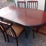 Antique Table And Chairs Extendable Image 6