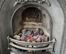 Remote Control Gas Fire Insert