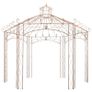 Garden Pavilion Antique Brown 4 m Iron Image 2