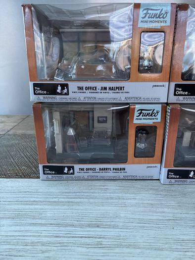 funko mini moments the office Pam Jim Darryl and Dwight