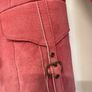 pink suede jacket Image 2