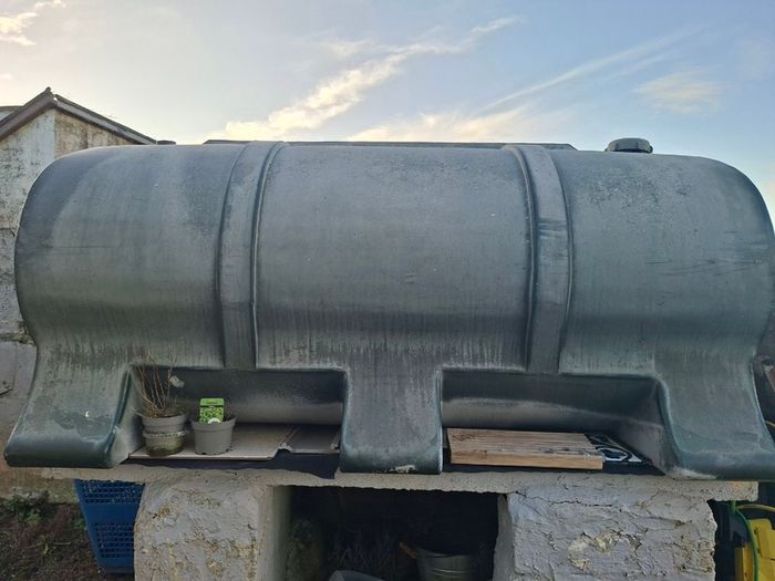 Empty Oil Tank