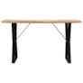 Dining Table 140x80x76 cm Solid Mango Wood Image 2