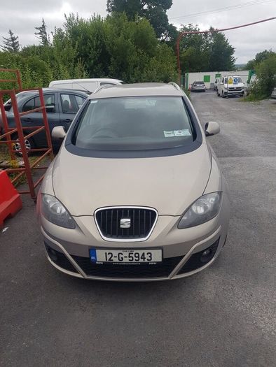 2012 Seat Altea XL 1.6l D auto Damaged Repairable