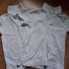 Long sleeve white Shirts  Age 9-10
