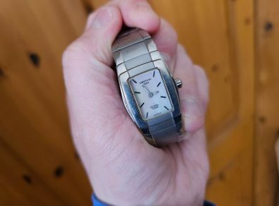 Vintage Swiss Made Certina DS Spel Titanium Lady's Quartz Swiss Watch