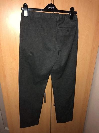 Grey school trousers 29"