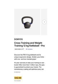 kettle bell & bench