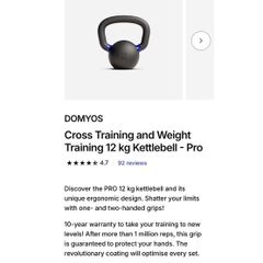 kettle bell & bench