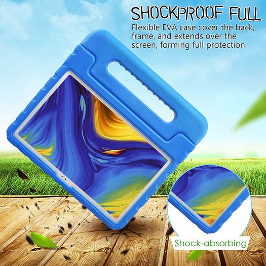 For Samsung Galaxy Tab A7 10.4 2020 Case Kids Shockproof Tablet Smart Cover EVA Blue New - FHT12SMTK1