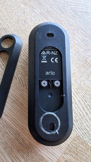 Arlo wired video doorbell