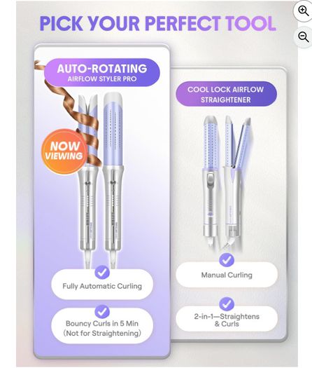 SHEGLAM Cool Air Automatic Curling Iron (32mm)