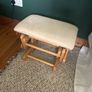 Baby rocking chair & stool Image 3