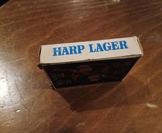 Harp Lager playing cards