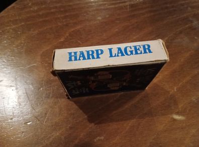 Harp Lager playing cards