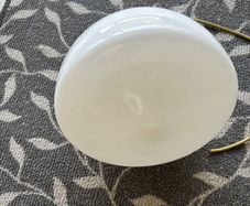 Milk Glass Hanging Lamp
