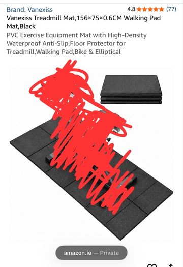 Walking Pad with Mat