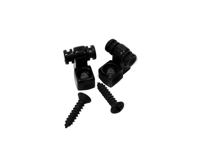 Stratocaster Style Roller String Guides (Black)