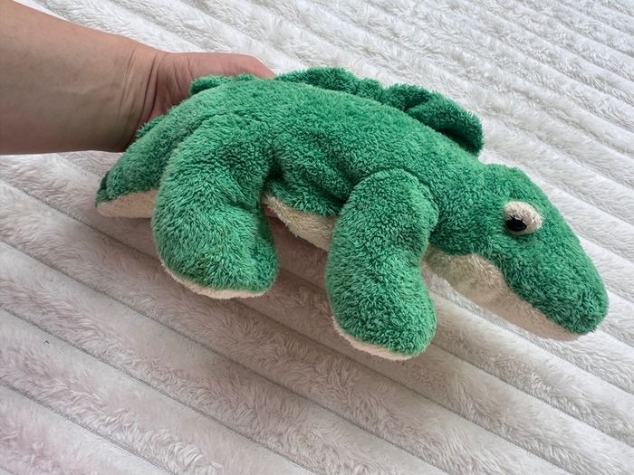 Ty Pluffies Chomps Alligator Crocodile 2005 Plush approx. 31 cm. Used Please see photos