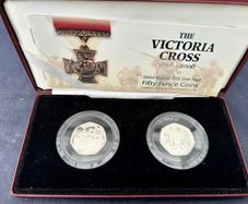 The Victoria Cross Fifty Pence Coins set