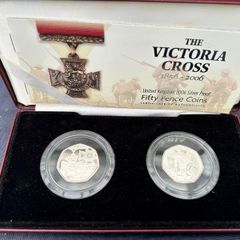 The Victoria Cross Fifty Pence Coins set