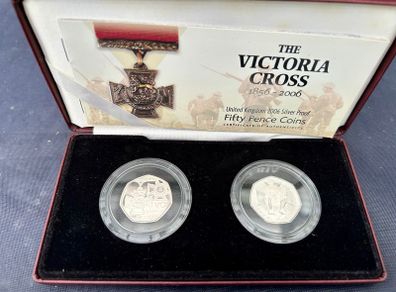The Victoria Cross Fifty Pence Coins set