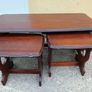 Vintage Mahogany Nest of Tables Image 2